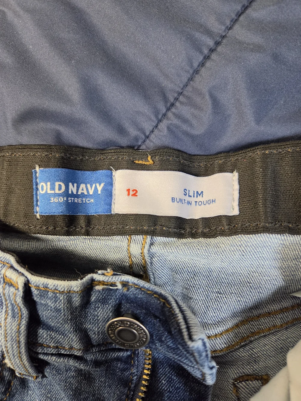 Old Navy Distressed Denim Shorts in Blue